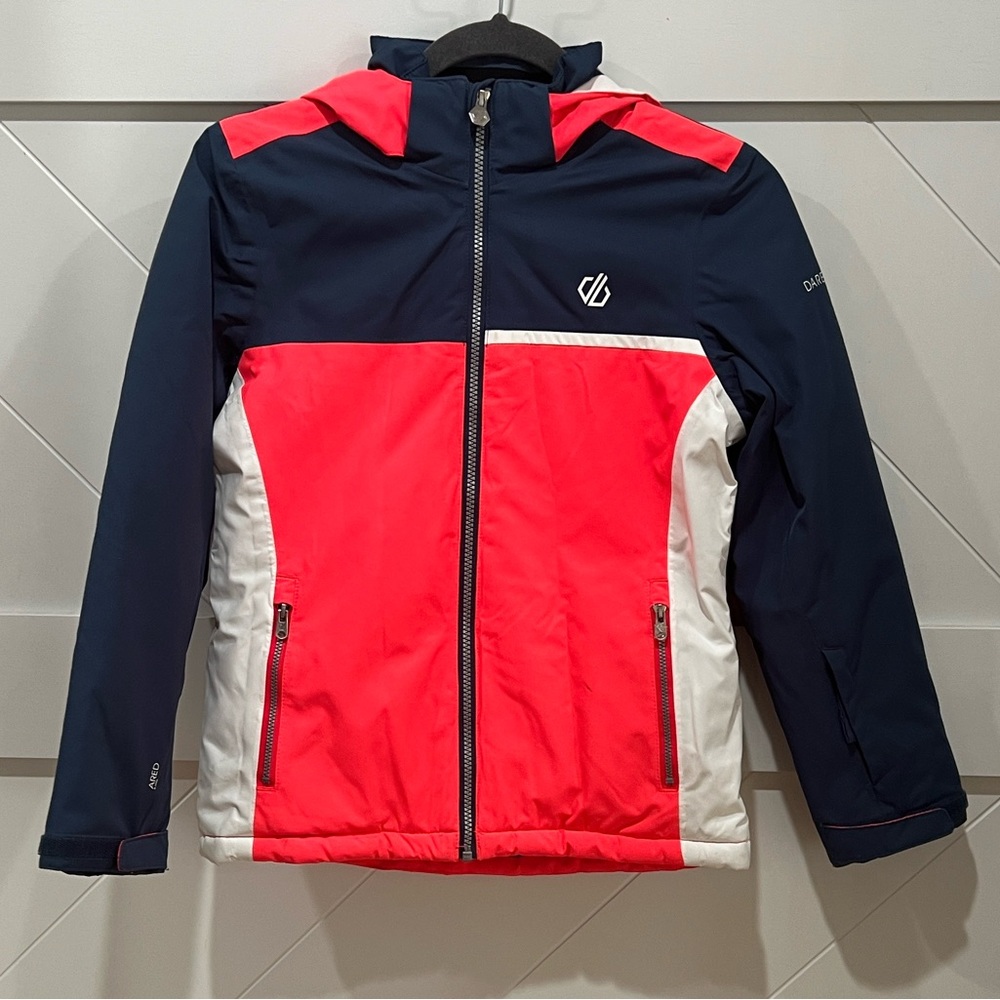 Dare2b Neon Pink and Navy Girl’s Ski Jacket